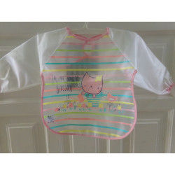 Babero con mangas. Segunda mano
