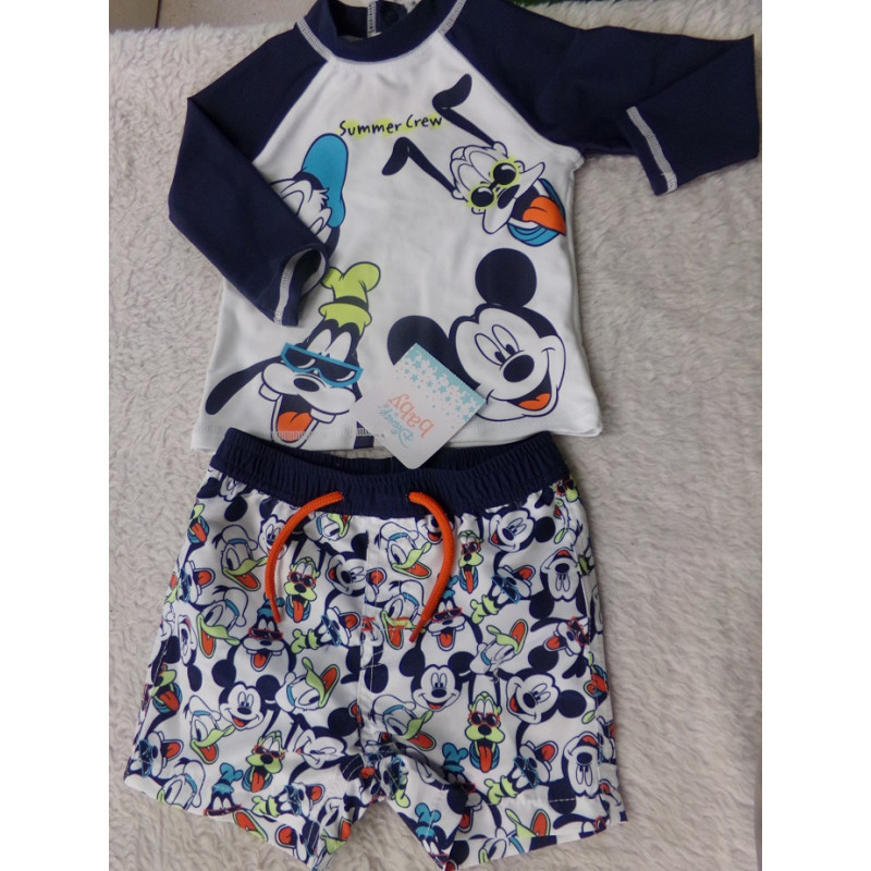 Conjunto de playa disney talla 12 meses. A estrenar