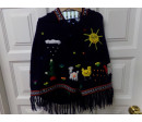 Poncho lanita talla 5-6 años. Segunda mano