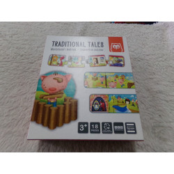 Puzzles de secuencia. Traditional Tales. Segunda mano