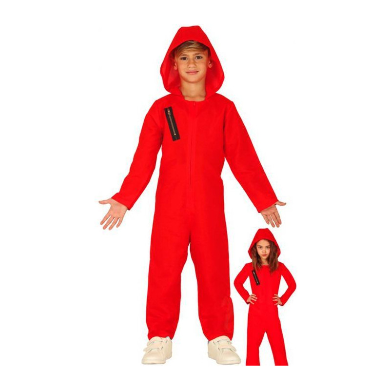 Disfraz La casa de papel. Talla 10-12 años. Segunda mano