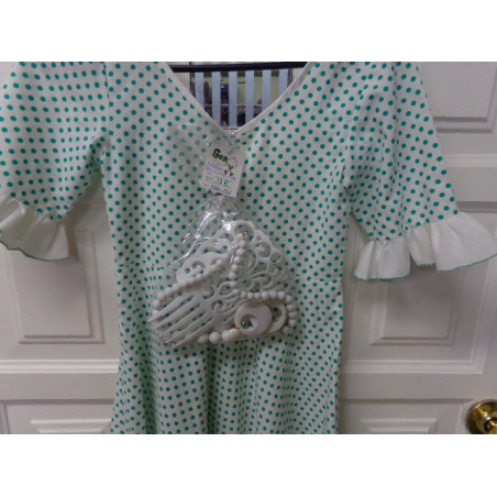 Disfraz de sevillana talla 9 años. Segunda mano