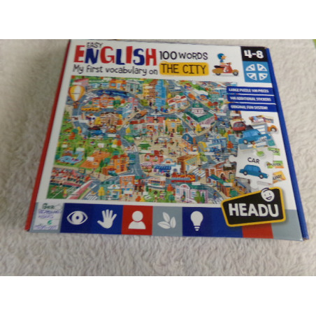 Mi primer vocabulario en la ciudad en inglés. Segunda mano