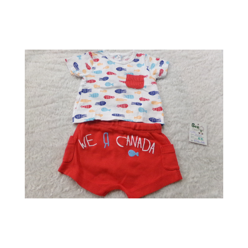 Conjunto talla 0-1 meses. Segund amano
