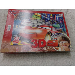 Puzzle de cars. 104 piezas. Segunda mano