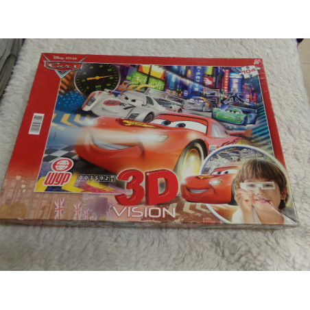 Puzzle de cars. 104 piezas. Segunda mano