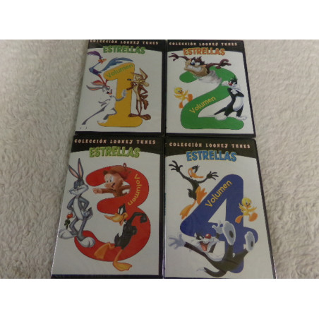 Coleccion Looney Tunes volumen 1,2,3 y 4. DVD. A estrenar