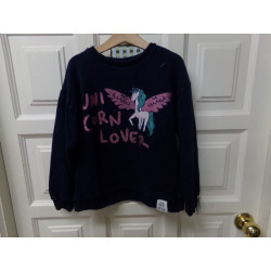 Sudadera Unicorno talla 7 años. Segunda mano
