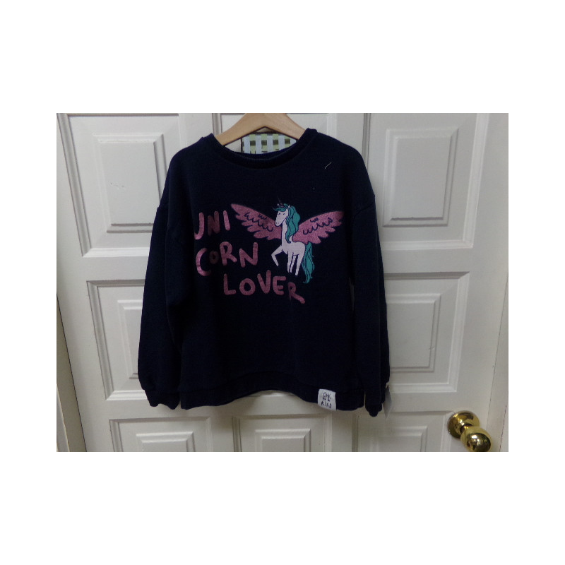 Sudadera Unicorno talla 7 años. Segunda mano