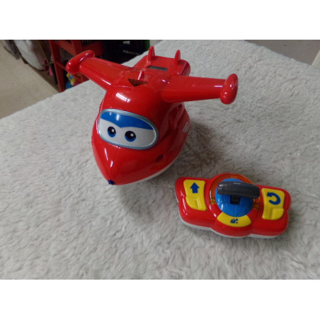 Transformable Super Wings con mando. Segunda mano