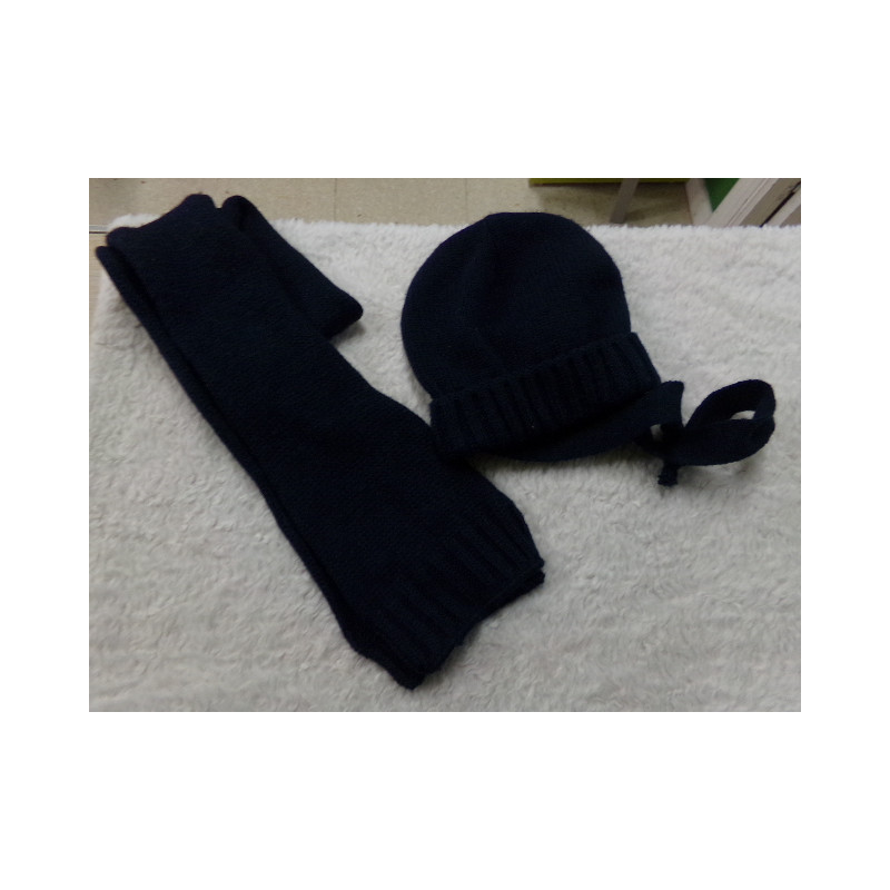Gorro y bufanda talla 4-6 años. Segunda mano