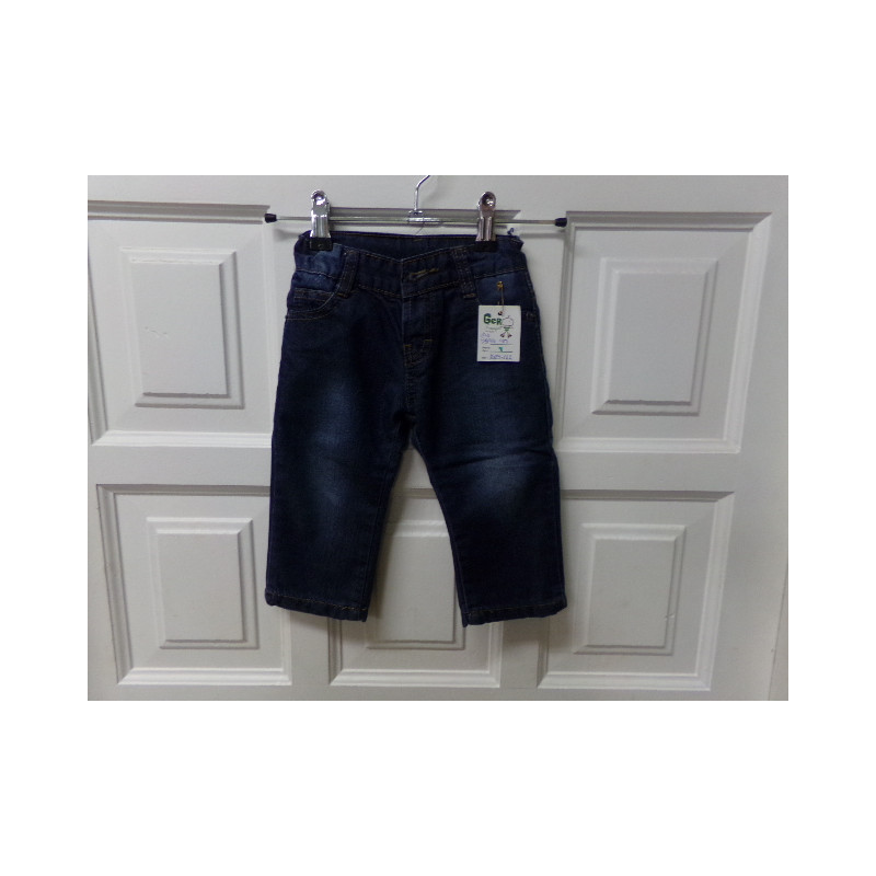 Vaquero forrado talla 9 meses. Segunda mano