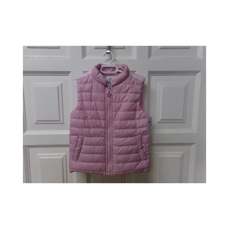 Chaleco rosa. Segunda mano