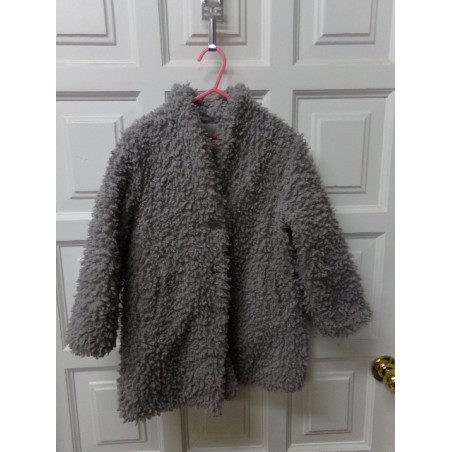 Abrigo pelito Neck&Neck talla 4-5 años. Segunda mano