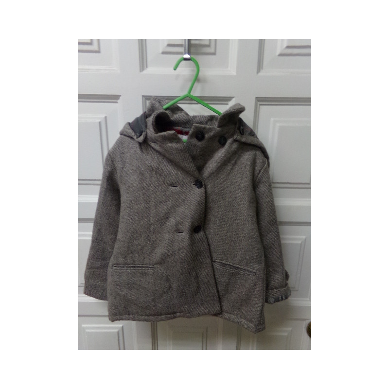 Abrigo pelito Neck&Neck talla 4-5 años. Segunda mano