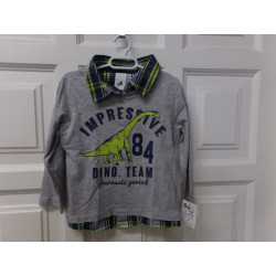 Camiseta Dinosaurio talla 3 años. Segund amano