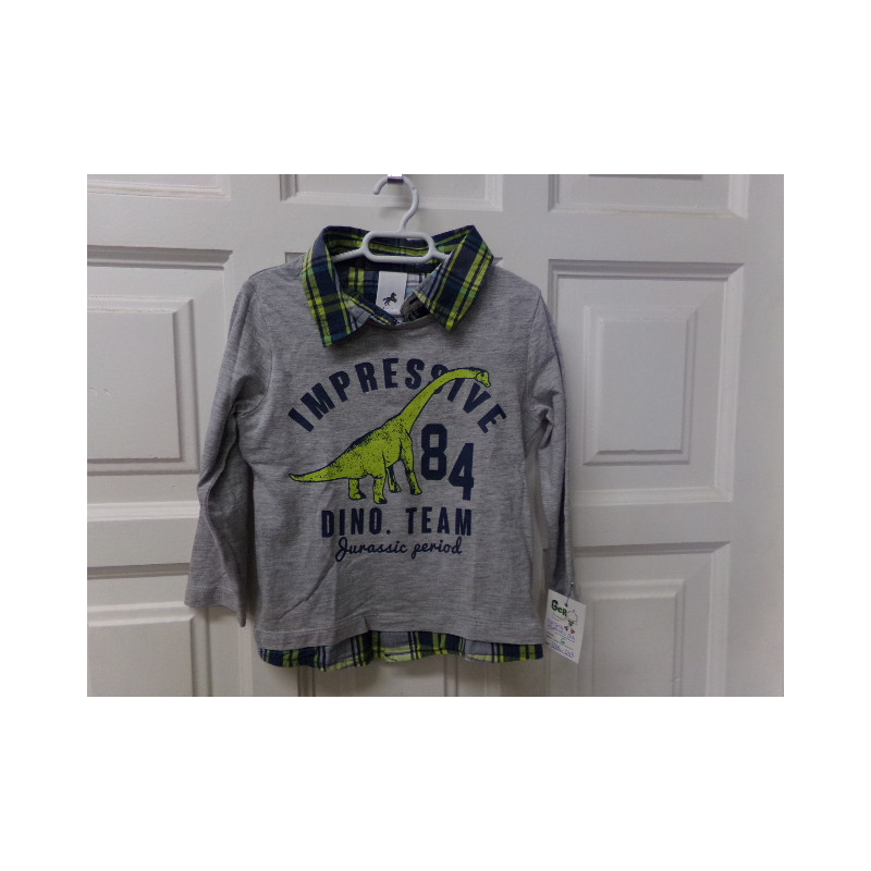 Camiseta Dinosaurio talla 3 años. Segund amano