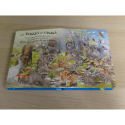 Libro con 6 puzzles. Animales. Segunda mano