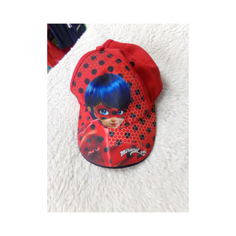 Gorra Lady Bug. Talla 7-8 años. Segunda mano