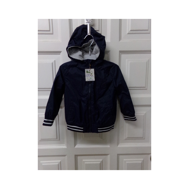 Cortavientos azul marino forrado Prenatal talla 18 meses. Segunda mano