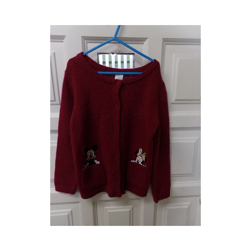 Chaqueta de punto Disney talla 7 años. Segunano