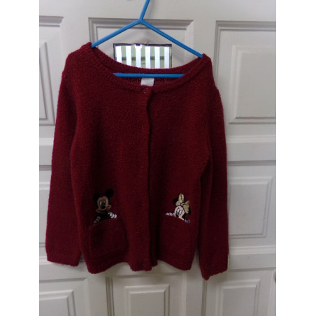 Chaqueta de punto Disney talla 7 años. Segunano