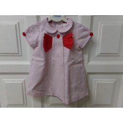 Vestido con bragola Pili Carrera talla 3 meses. Segunda mano