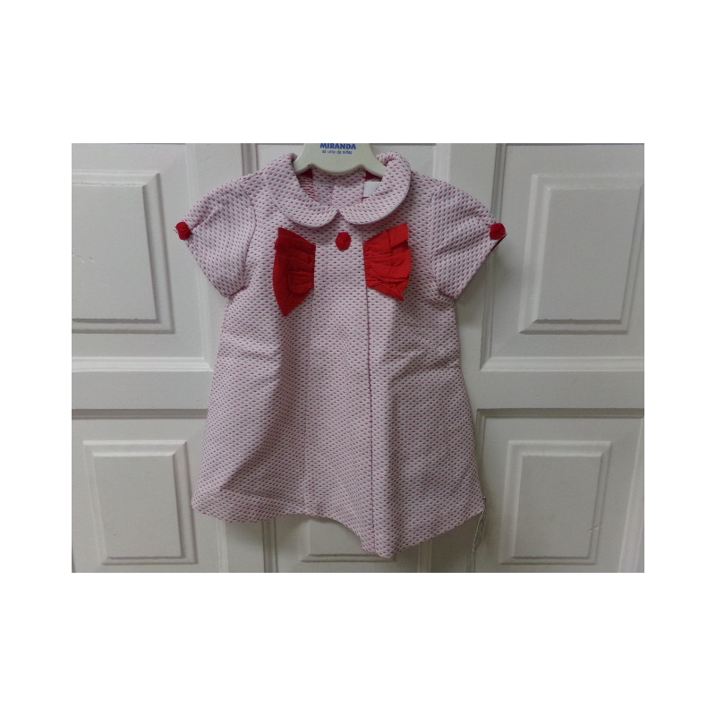 Vestido con bragola Pili Carrera talla 3 meses. Segunda mano