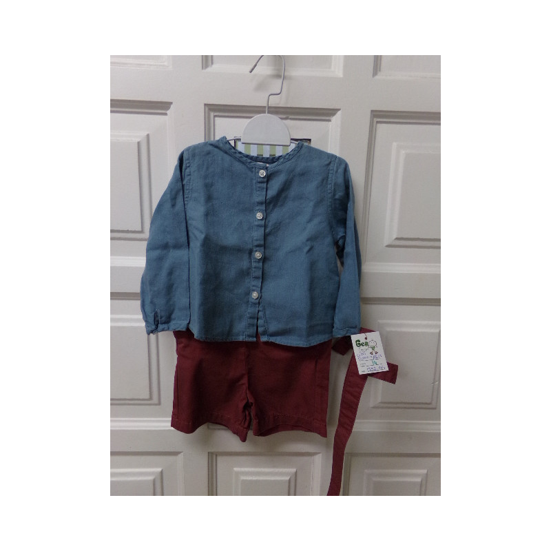 Conjunto Gocco talla 9-12 meses. Segunda mano