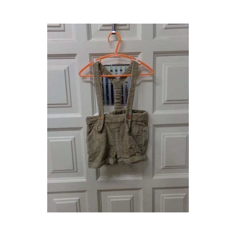 Peto de pana NANOS talla 9 meses. Segunda mano