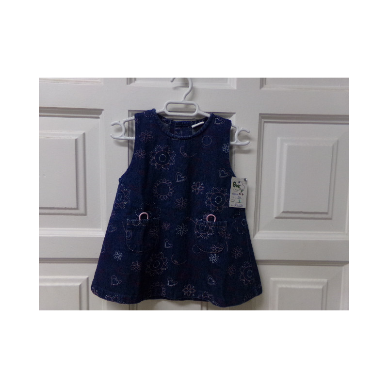 Vestido talla 3 meses. Segunda mano