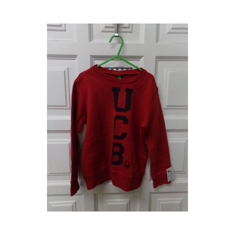 Sudadera Benetton talla 7-8 años. Segunda mano