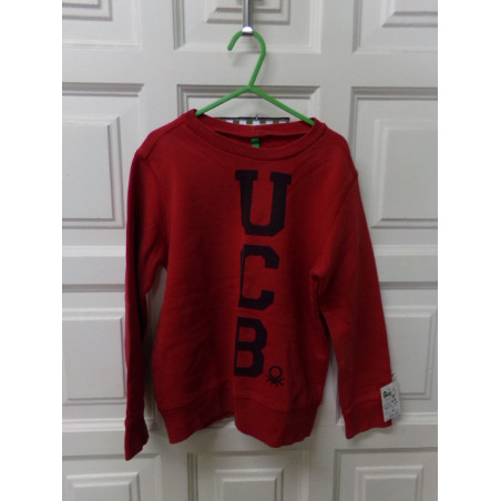 Sudadera Benetton talla 7-8 años. Segunda mano