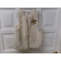 Chaleco pelito Lefties talla 8 años. Segunda mano