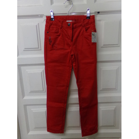 Pantalon rojo Orchestra talla 8 años. Segunda mano