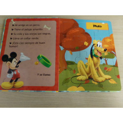 Los amigos de Mickey con puzzles. Segunda mano
