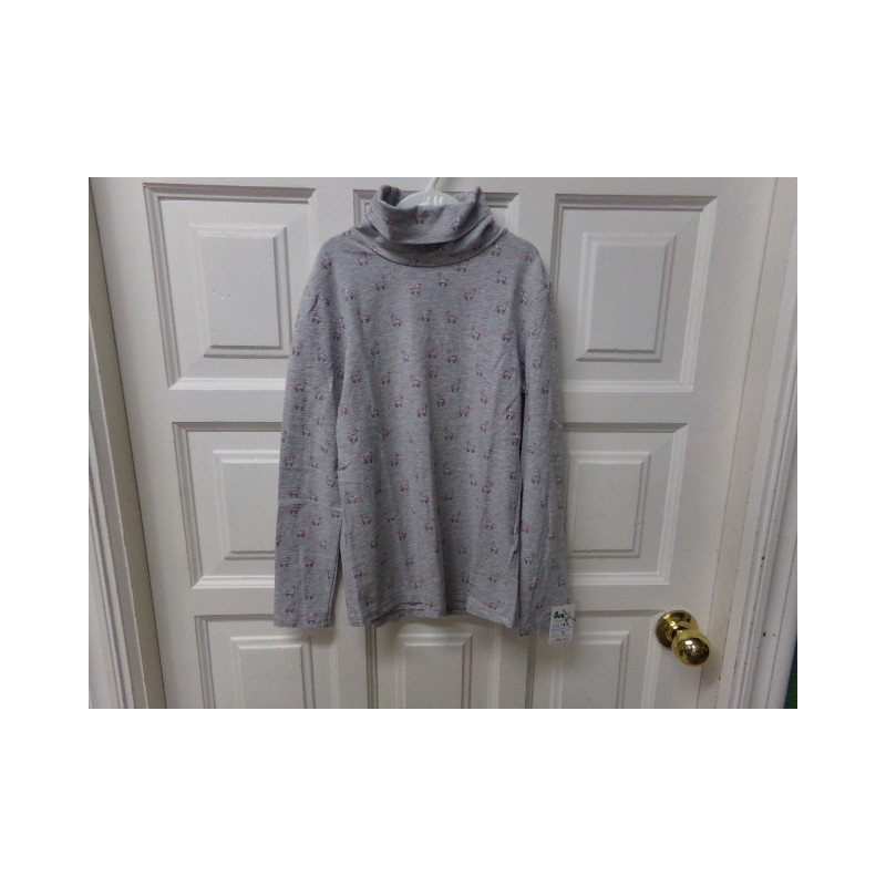 Camiseta gris unicornio talla 8 años. Segunda mano