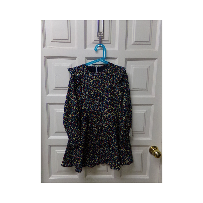 Vestido flores talla 8 años. Segunda mano