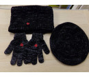 Conjunto de cuello, gorra y guantes. Talla 8 años. A estrenar