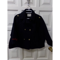 Capa de Zara azul marino talla 7-8 años. Segunda mano