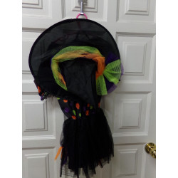 Disfraz bruja talla 7 años. Segunda mano