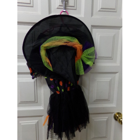 Disfraz bruja talla 7 años. Segunda mano