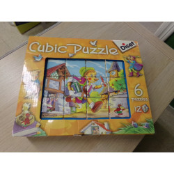 6 Puzzles de cubos. Segunda mano