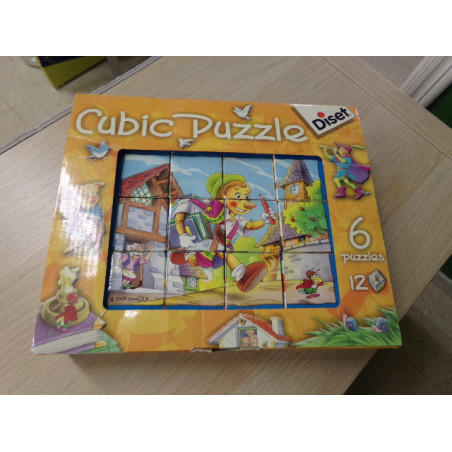 6 Puzzles de cubos. Segunda mano