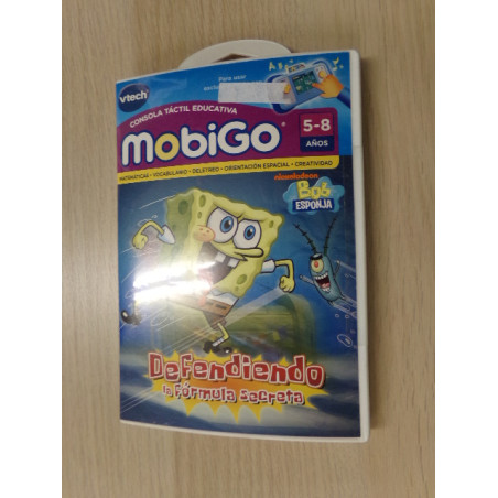 Juego Bob Esponja para consola  MobiGo. Segunda mano