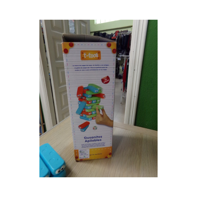 Gusanitos apilables. Segunda mano