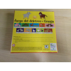 Juego del deletreo. Granja. Segunda mano