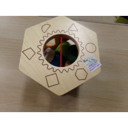 Encajable madera Hape. Segunda mano