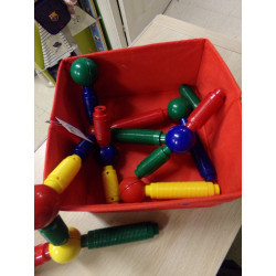 Juego de construcción magnético. Segunda mano
