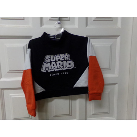 Sudadera Super Mario talla 4-5 años. Segunda mano